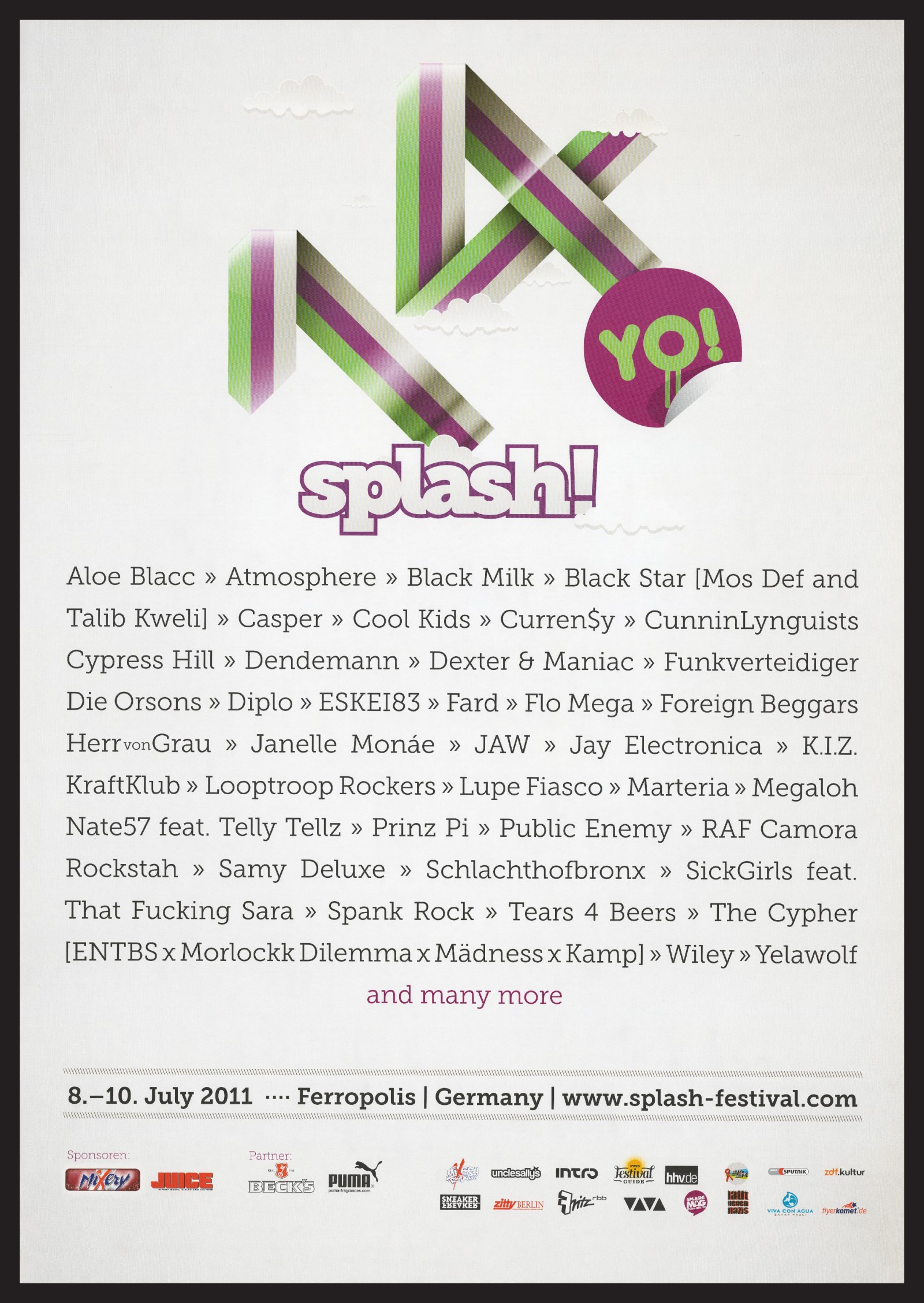 Poster: Splash Festival 2011