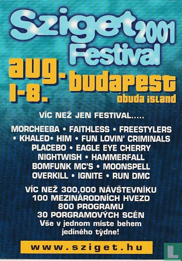 Poster: Sziget Festival 2001