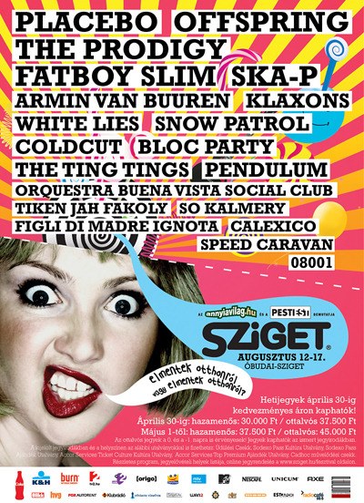 Poster: Sziget Festival 2009