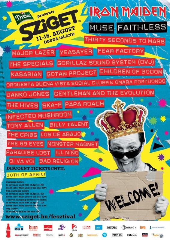 Poster: Sziget Festival 2010
