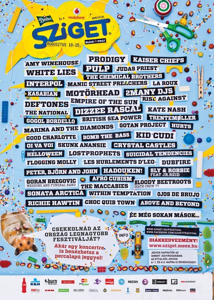 Poster: Sziget Festival 2011