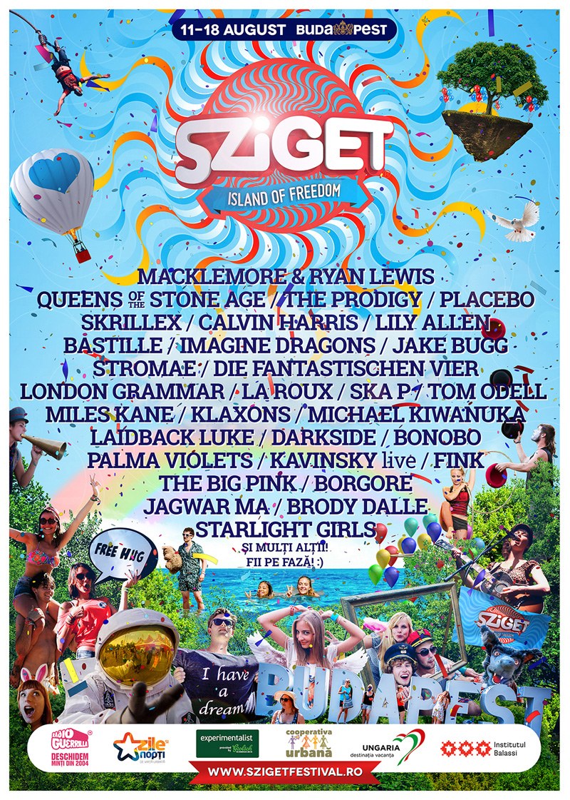 Poster: Sziget Festival 2014