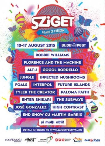 Poster: Sziget Festival 2015