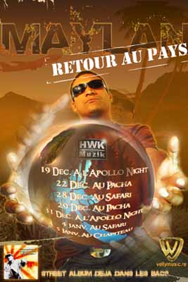 Flyer MAYLAN - Sound system le samedi 22 décembre 2007 à SAINT PIERRE