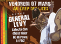 Flyer General Levy / Dynam & Ghost Rida - Sound system le 03-07-2008 à TOULON
