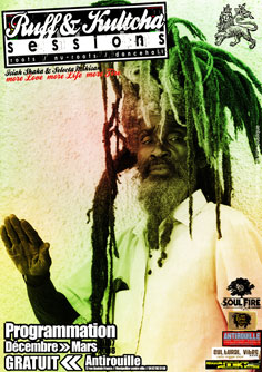 Flyer ruff n kultcha sessions - Sound system le samedi 9 février 2008 à Montpellier