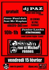 Flyer Jean-Paul Dub - Sound system le 02-15-2008 à Rennes