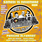 Flyer DOUBLE FOWARD - Sound system le 11-15-2008 à Paris