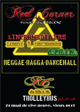 Flyer Red Corner - Sound system le 01/12/2008 à Marseille