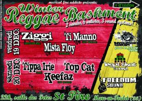 Flyer: Keefaz, Top Cat, Tippa Irie