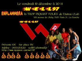 Flyer WELL 97 - Concert le vendredi 19 décembre 2008 à Paris
