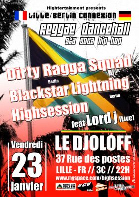 Flyer Berlin/Lille Connection - Sound system le 23/01/2009 à Lille