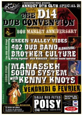 Flyer BROTHER CULTURE - Sound system le vendredi 6 février 2009 à POISY