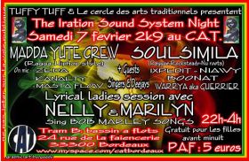 Flyer SOULSIMILA + MADDA YUTE CREW - Sound system le samedi 7 février 2009 à BORDEAUX