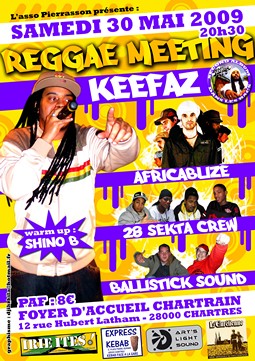 Flyer KEFFAZ - Concert le 05-30-2009 à chartres