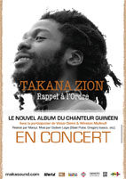 Flyer TAKANA ZION - Concert le vendredi 29 mai 2009 à Marseille