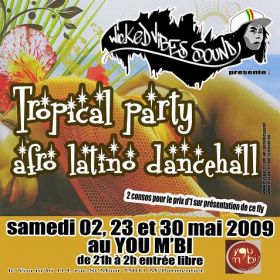 Flyer Wicked vibes (stickee) - Sound system le samedi 30 mai 2009 à PARIS