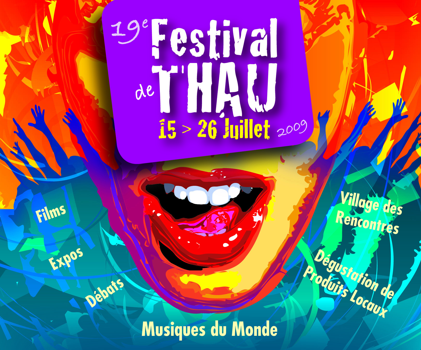 Flyer Goran Brégovic et Hindi Zahra - Festival le dimanche 26 juillet 2009 à Mèze