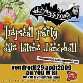 Flyer Wicked vibes(stickee) - Sound system le 08-28-2009 à PARIS
