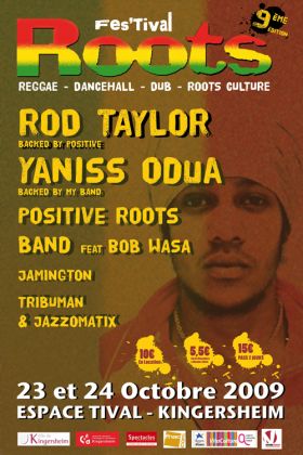 Flyer Festival Roots avec Yaniss Odua... - Festival le 10-24-2009 à kingersheim
