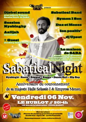 Flyer: Sabatical Night