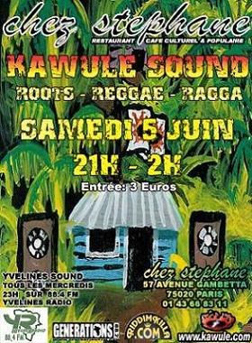 Flyer Kawulé Sound - Concert le 06-05-2004 à Paris