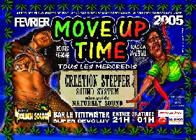 Flyer Creation Stepper Sound - Sound system le 02/03/2005 à SUPER DEVOLUY