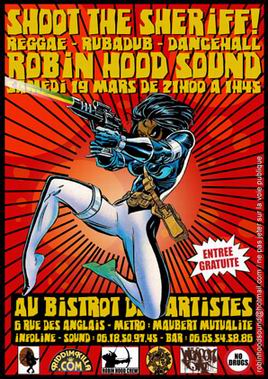 Flyer Robin Hood SOund - Concert le 19/03/2005 à Paris