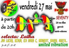 Flyer Tropikal Sound & Ka Tempo - Sound system le 27/05/2005 à St Etienne