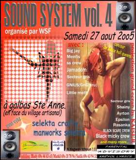 Flyer Sound System WSF vol.4