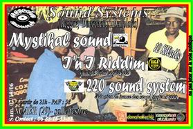 Flyer 220 sound system/I'n'I Riddim/Mysti - Sound system le samedi 7 octobre 2006 à SCAER