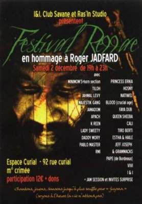 Flyer RMI,FAYADUB,GRAMACKS,P.ERIKA,HOSNY - Festival le samedi 2 décembre 2006 à Paris