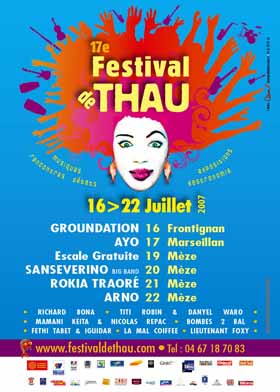 Flyer GROUNDATION - Festival le 07-16-2007 à FRONTIGNAN
