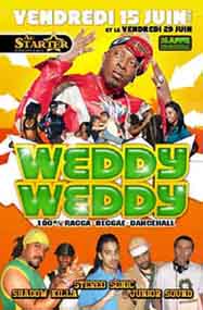 Flyer 78 WEDDY WEDDY HOT &SEXY - Sound system le vendredi 15 juin 2007 à ORGEVAL