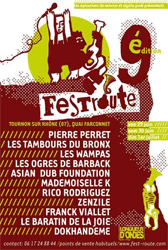 Flyer Rico Rodriguez + Zenzile + ADF +... - Festival le samedi 30 juin 2007 à Tournon