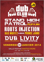 Nantes Dub Club #11 avec Stand High Patrol