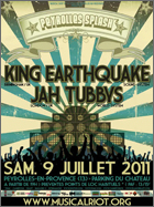 King Earthquake et Jah Tubby's au Peyrolles Splash